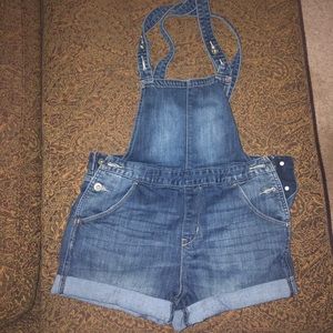 Denim overalls